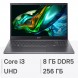 Ноутбук Acer Aspire 5 A515-58P-359X 15.6", TN, Intel Core i3 1315U 1.2ГГц, 6-ядерный, 8ГБ LPDDR5, 256ГБ SSD, Intel UHD Graphics, без операционной системы, серый