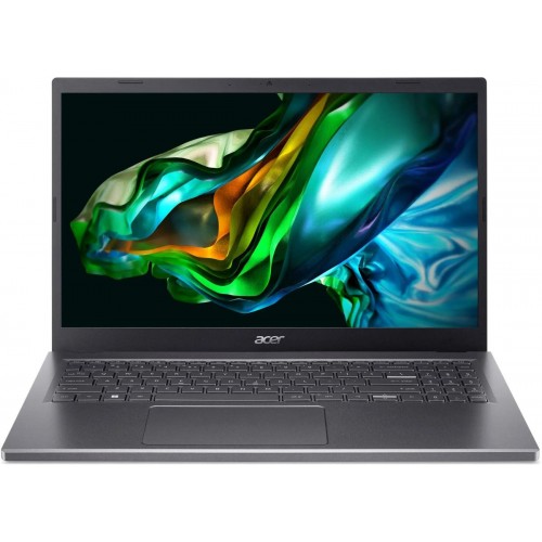 Ноутбук Acer Aspire 5 A515-58P-359X 15.6", TN, Intel Core i3 1315U 1.2ГГц, 6-ядерный, 8ГБ LPDDR5, 256ГБ SSD, Intel UHD Graphics, без операционной системы, серый
