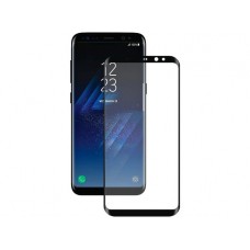 Защитное стекло  3D чёрное, для Samsung  Galaxy S8 G950F