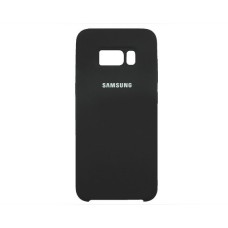 Чехол Silicone Case черный, для Samsung Galaxy S8 G950F 