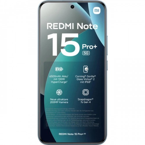 Xiaomi Redmi Note 15 Pro Plus 5G 8/256GB, Glacier Blue Xiaomi Redmi Note 15 Pro Plus 5G 8/256GB, Glacier Blue