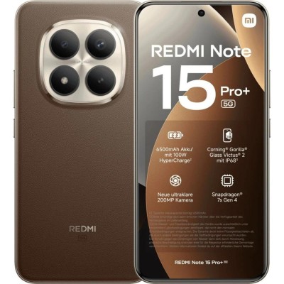 Xiaomi Redmi Note 15 Pro Plus 5G 12/512GB, Mocha Brown