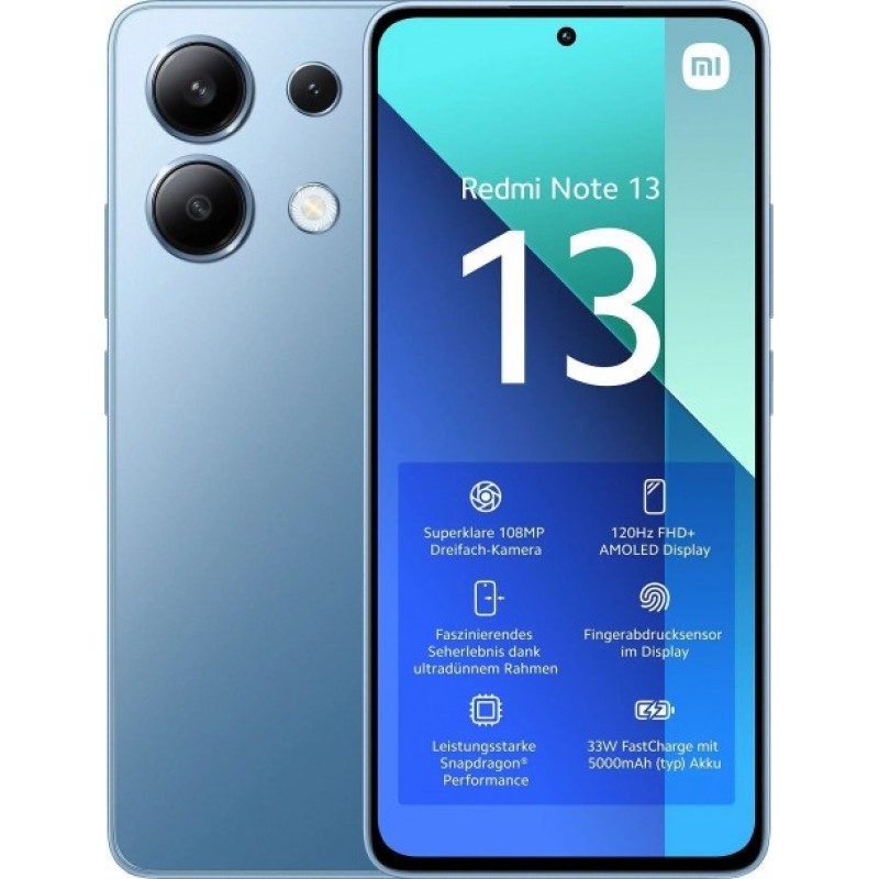 Смартфон Xiaomi Redmi Note 13 6/128Gb Ice Blue